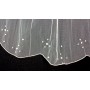 Veil - Pearl Embellishment - Multiple Layers with Finished Hem - 38" - VL-V119IV